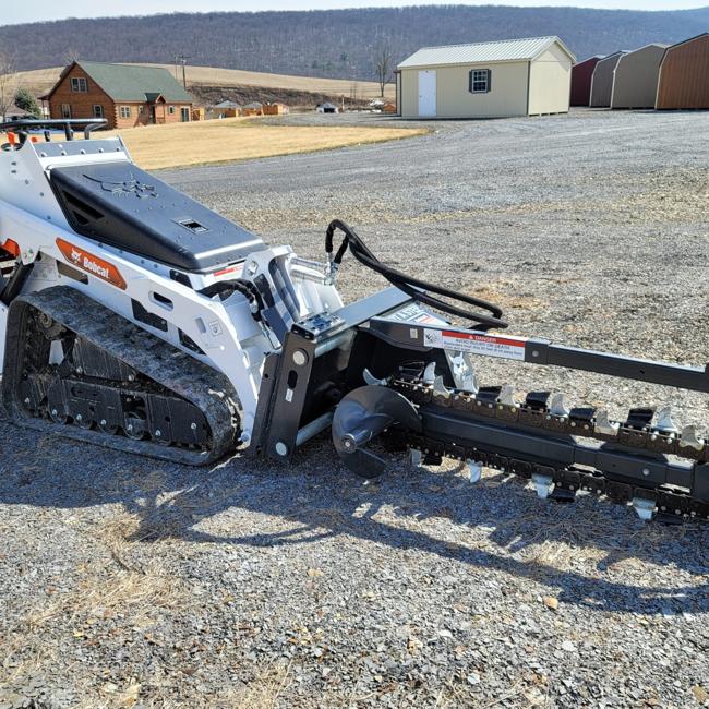 Mini Skid + Trencher hover