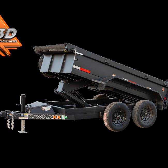 RawMaxx Dump trailer 6x10 hover